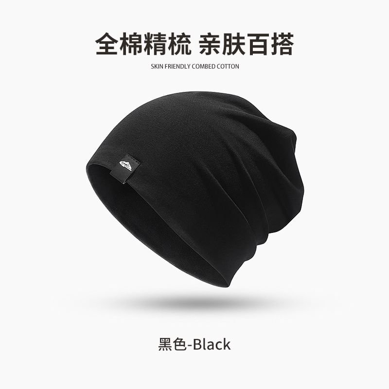 Rita Zita - Slouchy Beanie met applicatie