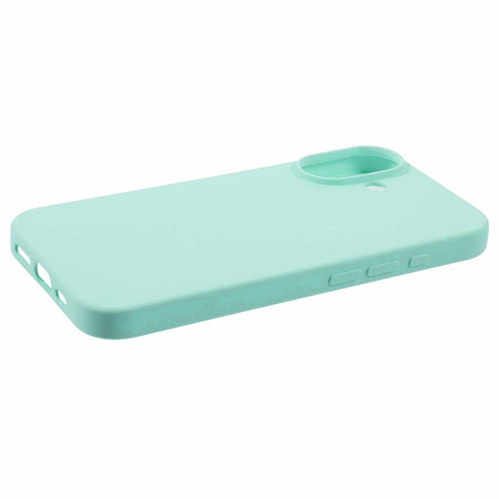 iPhone 16 Gummi Case Schutzhülle - Türkis (Matt)