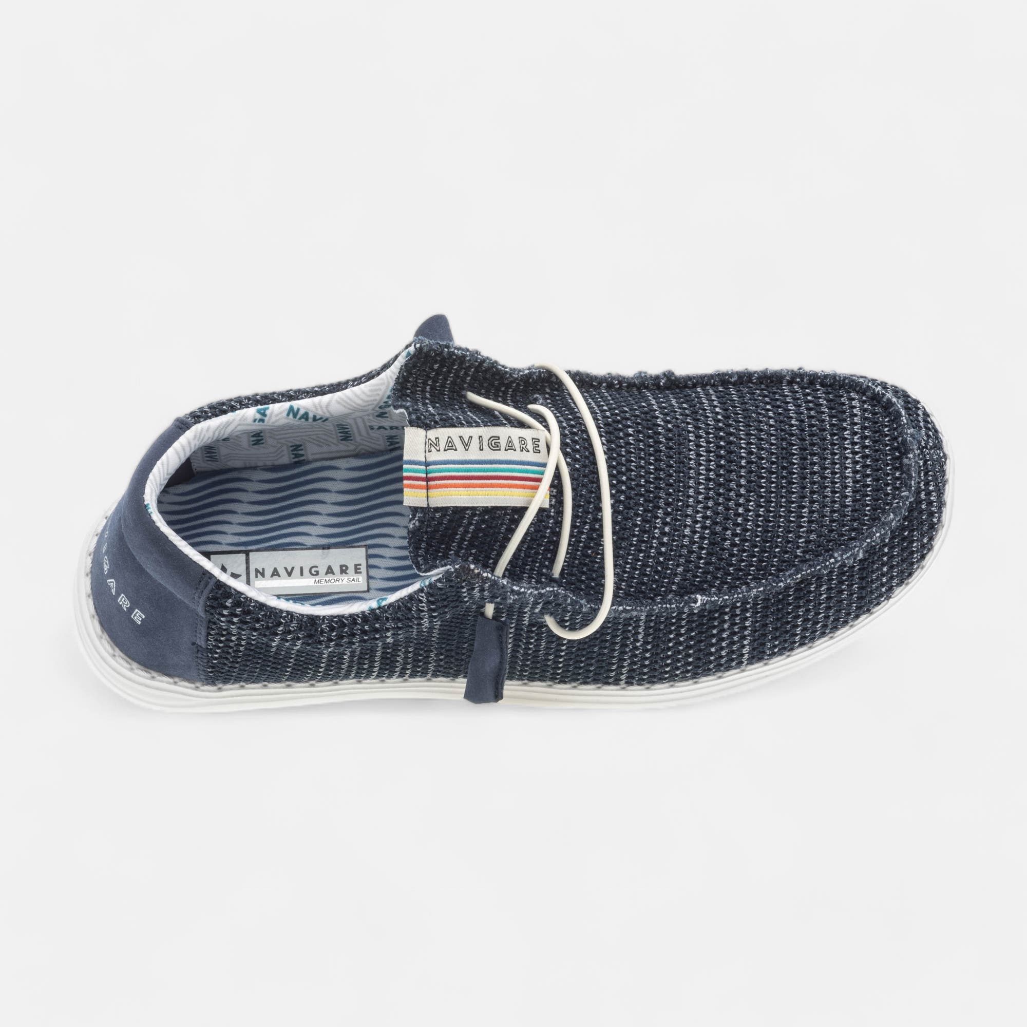 Baskets en toile Homme bleu marine