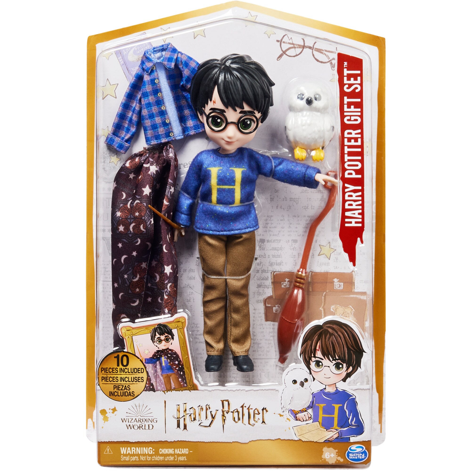 Spin Master Spielfigur Wizarding World Harry Potter - Geschenkset mit Harry Potter-Puppe