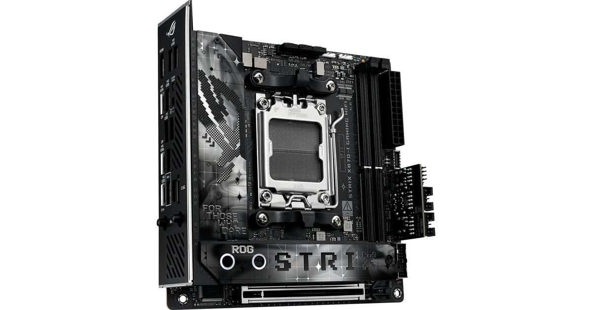 ASUSROG STRIX X870-I GAMING WIFI socket AM5 moederbord  (2,5Gb-LAN, WLAN, BT, Sound, Mini-ITX)