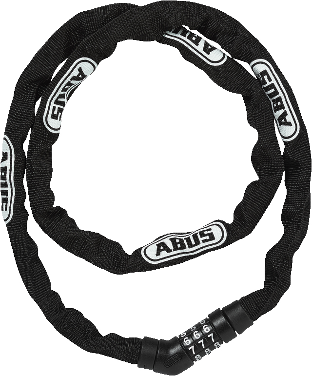 Kjettinglås 4804C Steel-O-Chain Black