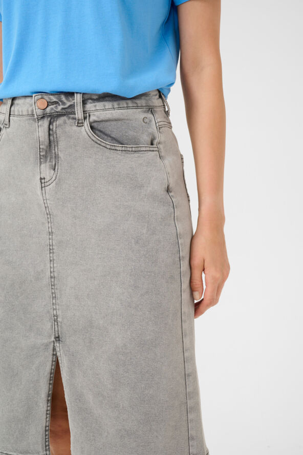 Cream CRJannie Denim Skirt Michigan medium grey denim