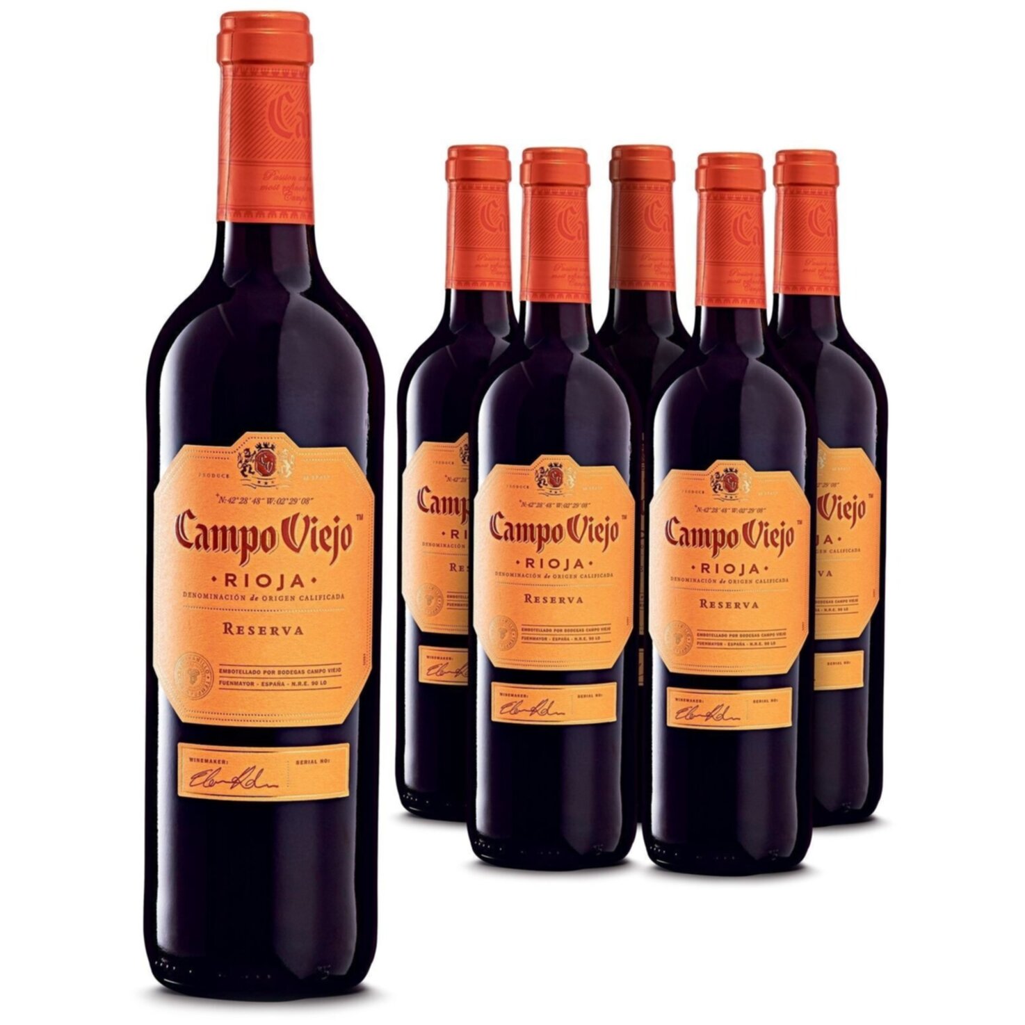 Rioja Reserva DOCa Campo Viejo 6x 75cl -6x 75cl