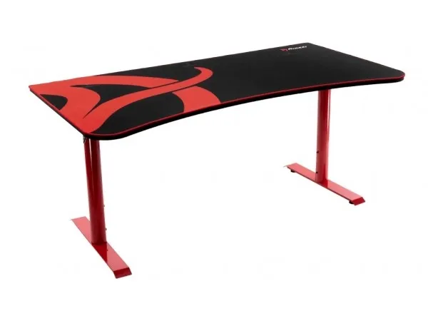 Arozzi Arena Gaming Desk, Metal, Rød, 80 kg, rødt stel