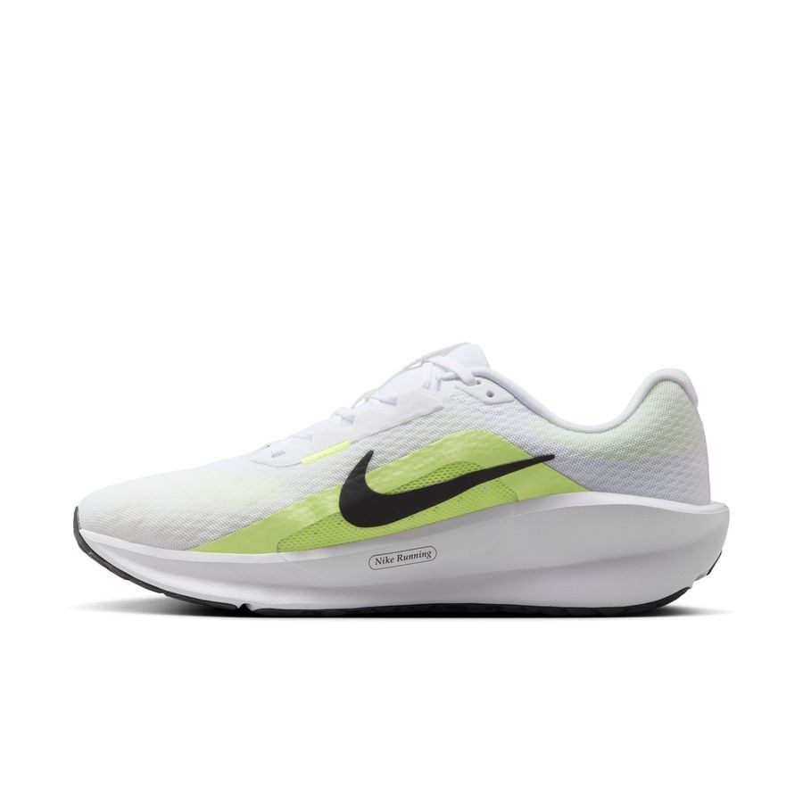 Nike Chaussures de Running Downshifter 13 - Blanc/Jaune Fluo/Noir