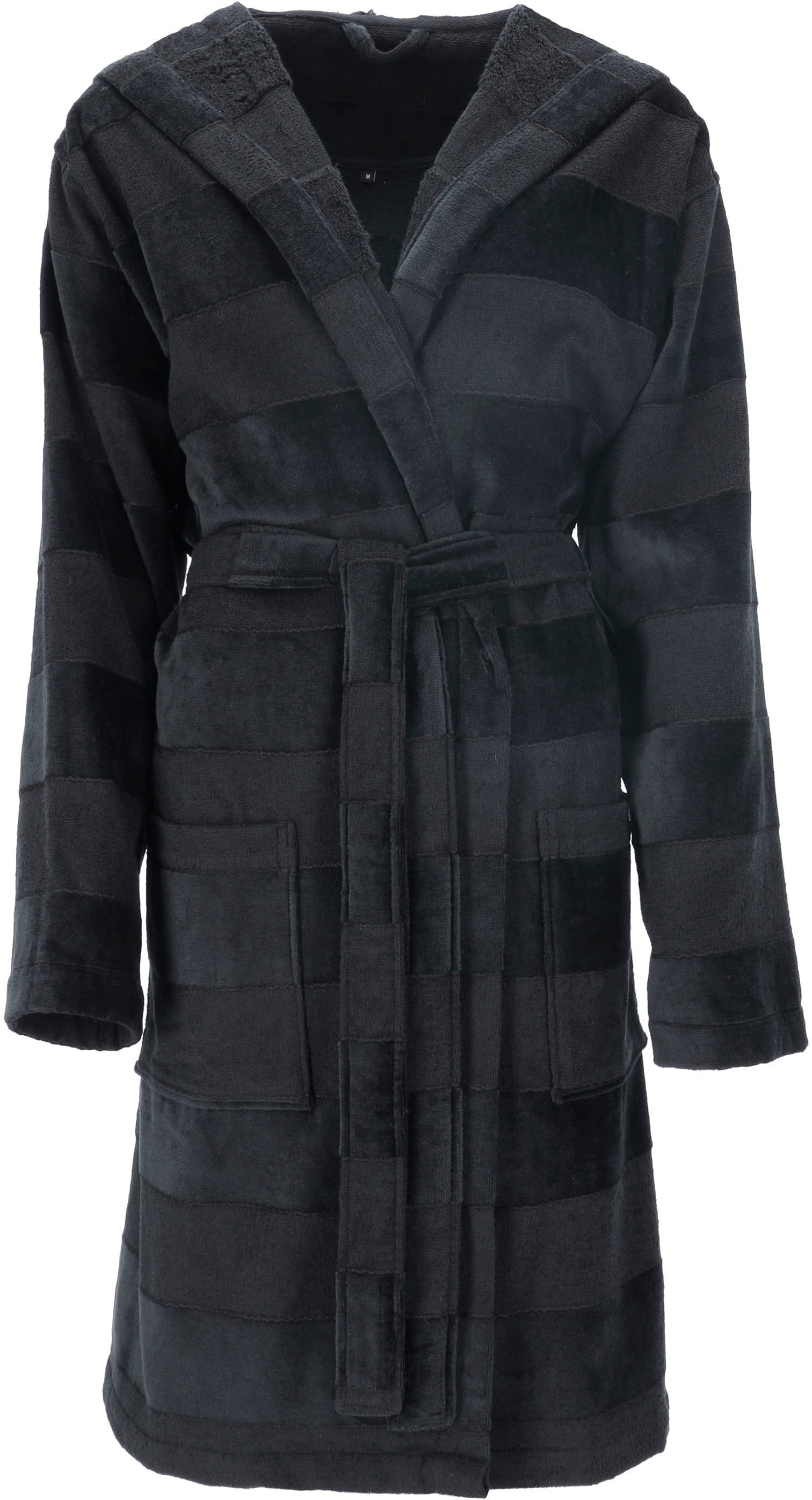 Vossen Unisex-Bademantel »Santiago, ideal für Sauna & Spa, Hotelbademantel, Morgenmantel«