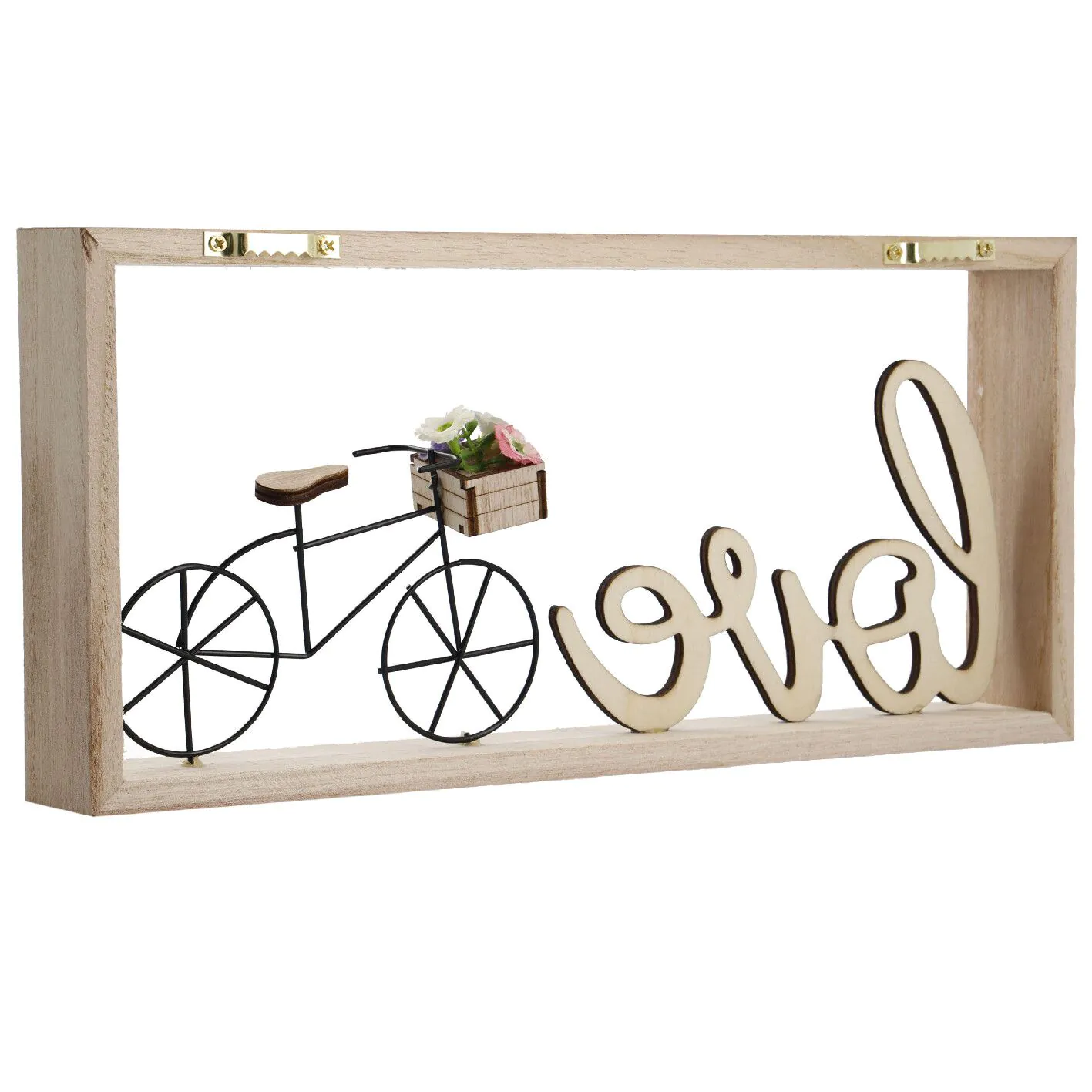 Deko-Objekt Fahrrad, Love, 32.5 cm
