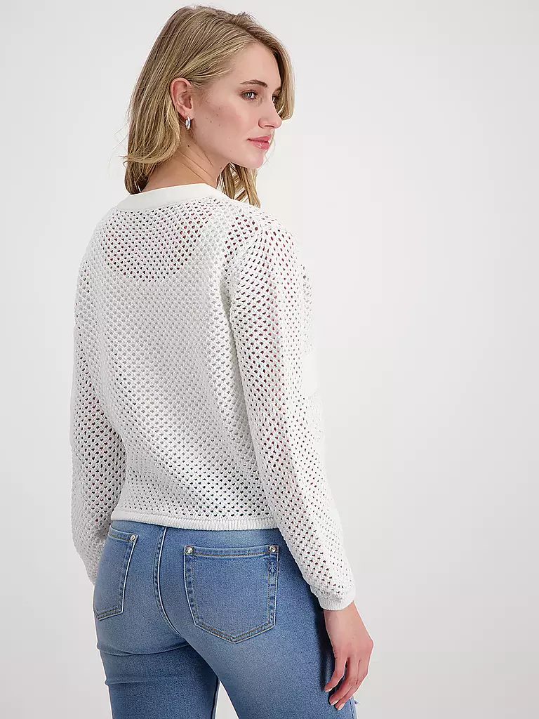 MONARI Strickjacke creme