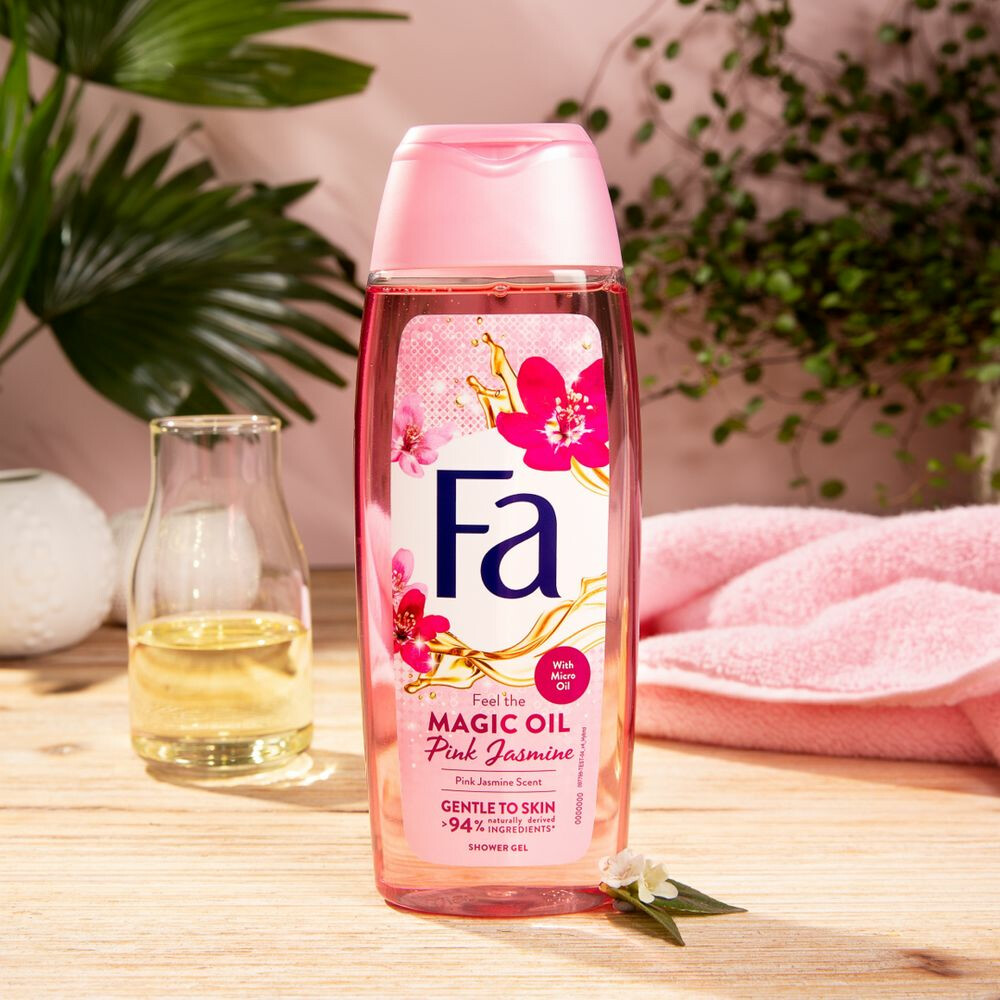 6x Fa Douchegel Magic Oil Pink Jasmine250 ml