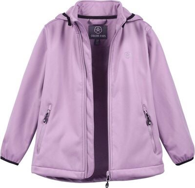 Color Kids Softshelljakke, Lavander Mist