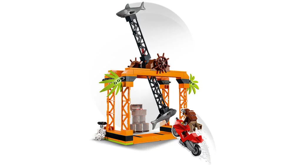 LEGO®CITY 60342 - LE DÉFI DE CASCADE : L’ATTAQUE DES REQUINS