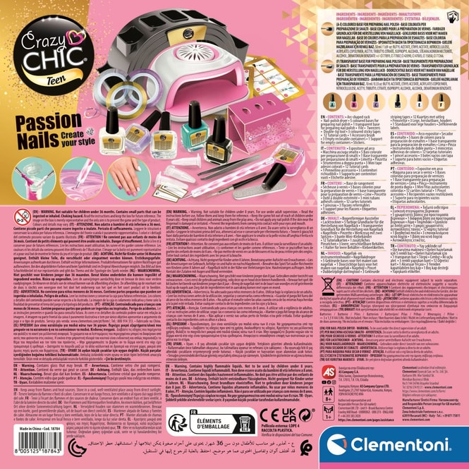 Crazy Chic Teen - Passion Nails - Nageldesigner