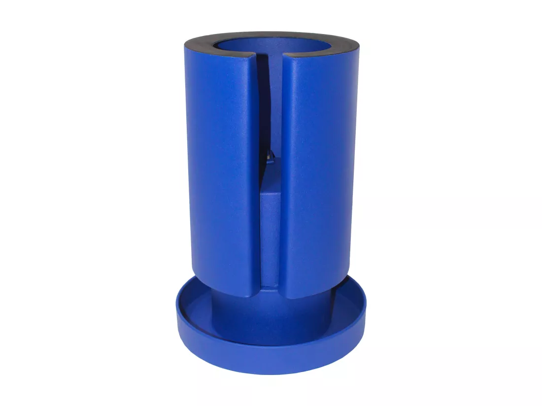Table d'appoint en métal - Bleu - RIDALIA
