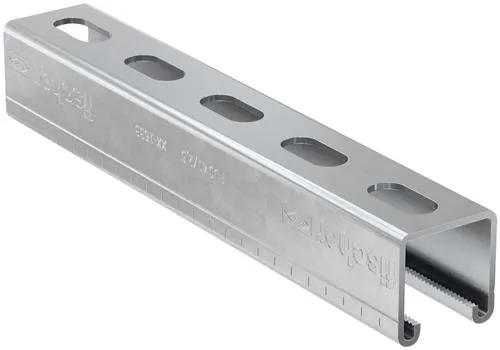 Fischer 97658, 3000 mm, 2 mm, 6,18 g, Kanal, Stål, 1 stk