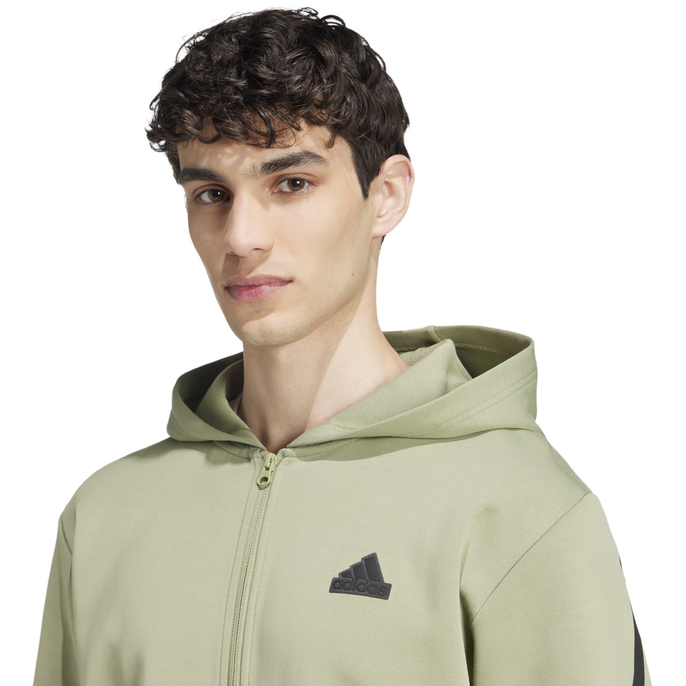 adidas Future Icons 3 Stripes Full Zip Hoodie Mens