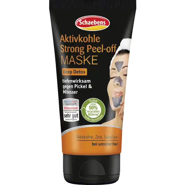 Aktivkohle Strong Peel-Off Maske