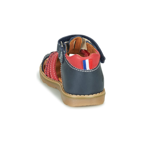 GBB - MACARON - Marine / Rouge