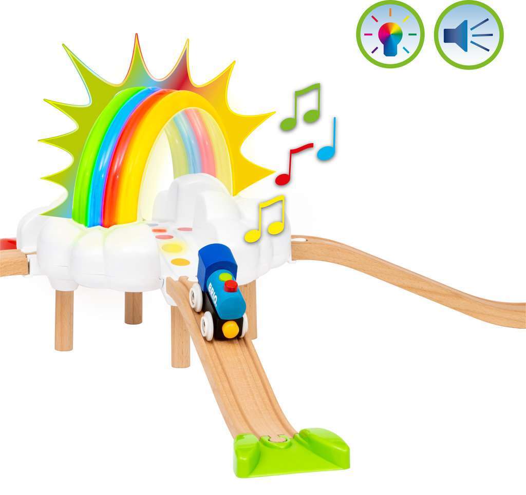 BRIO Spiel Mein erstes Bahn Regenbogen-Set