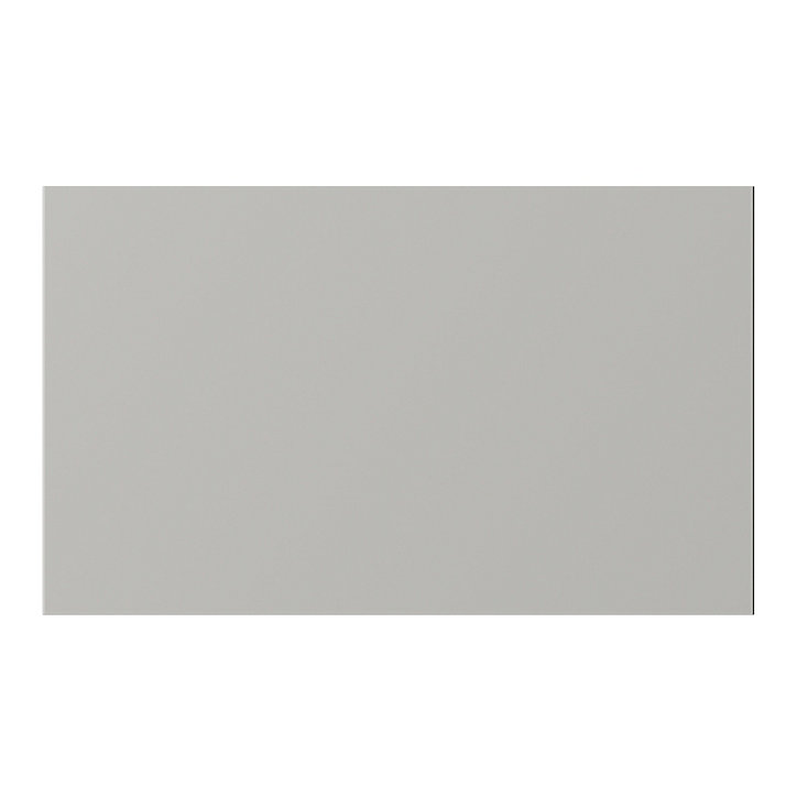 Joue de finition pour tiroir Stevia gris clair mat L. 60 cm x H. 34 cm Caraway Innovo GoodHome