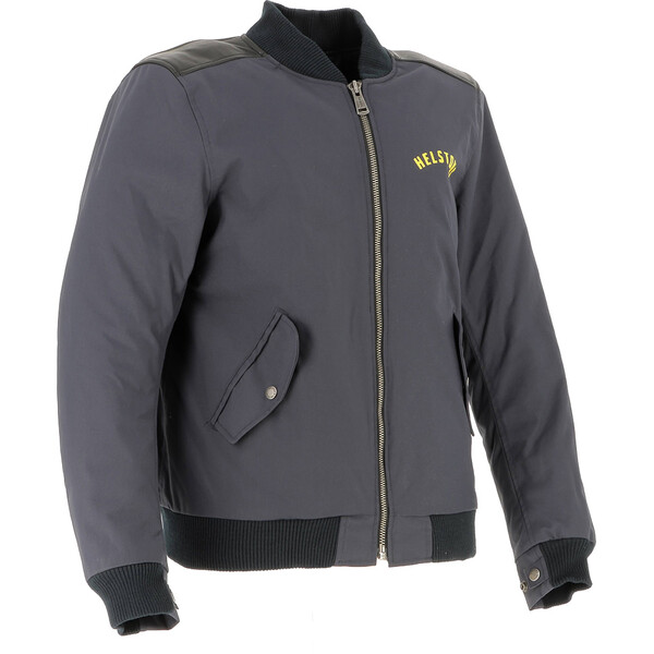 Helstons - Blouson Sparks Bleu / Jaune