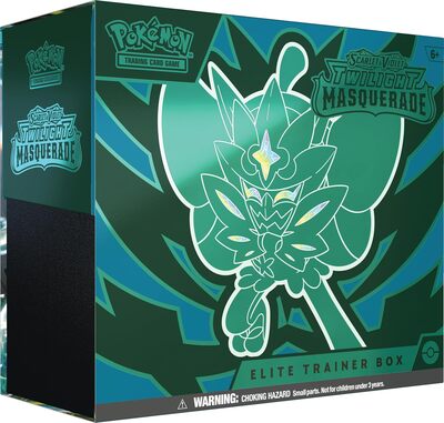 Pokémon Scarlet & Violet Twilight Masquerade SV6 Elite Trainer Box Samling
