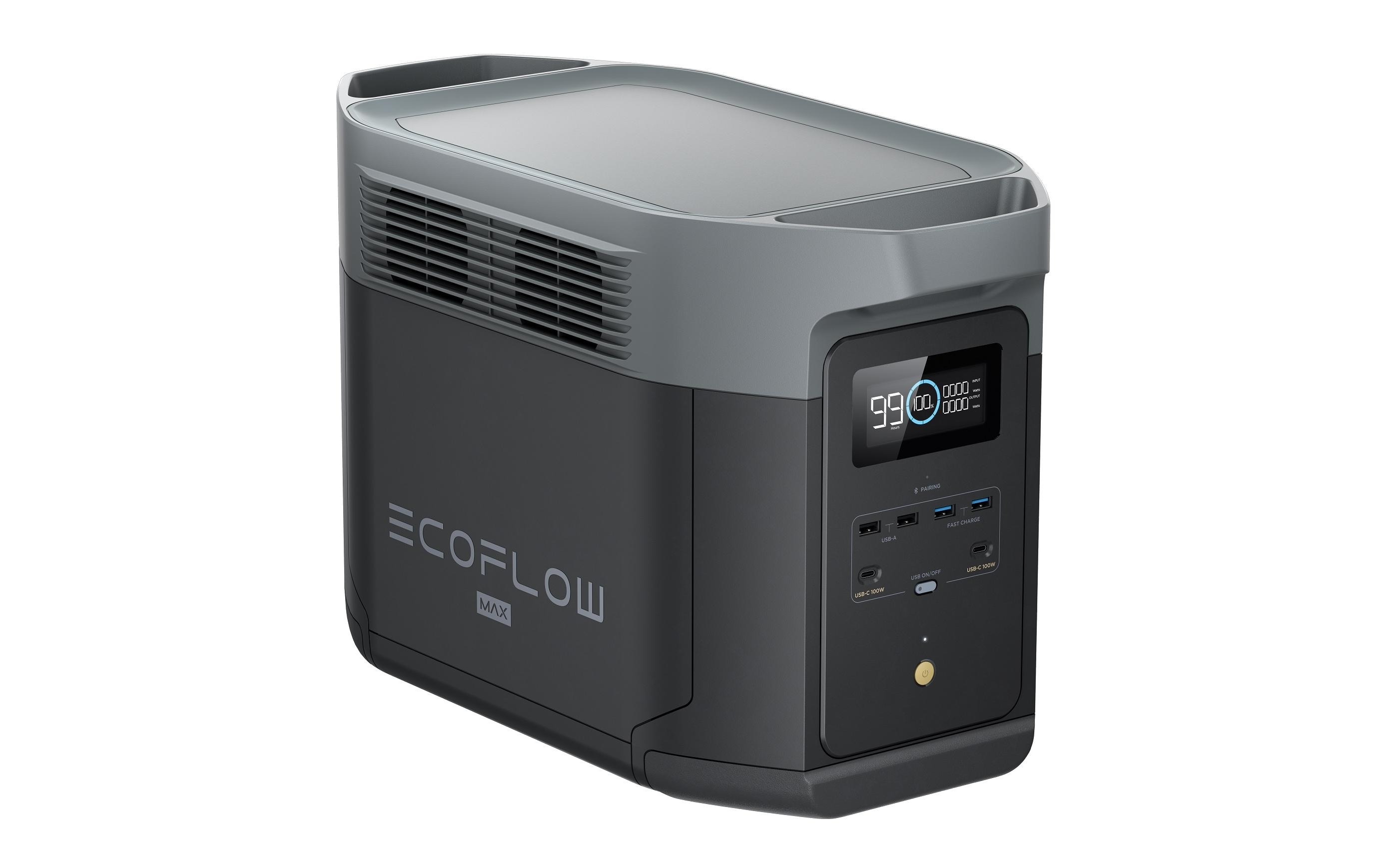 Power Station Delta 2 Max, 2048 Wh<br>Die mobile Power Station für zu Hause oder unterwegs