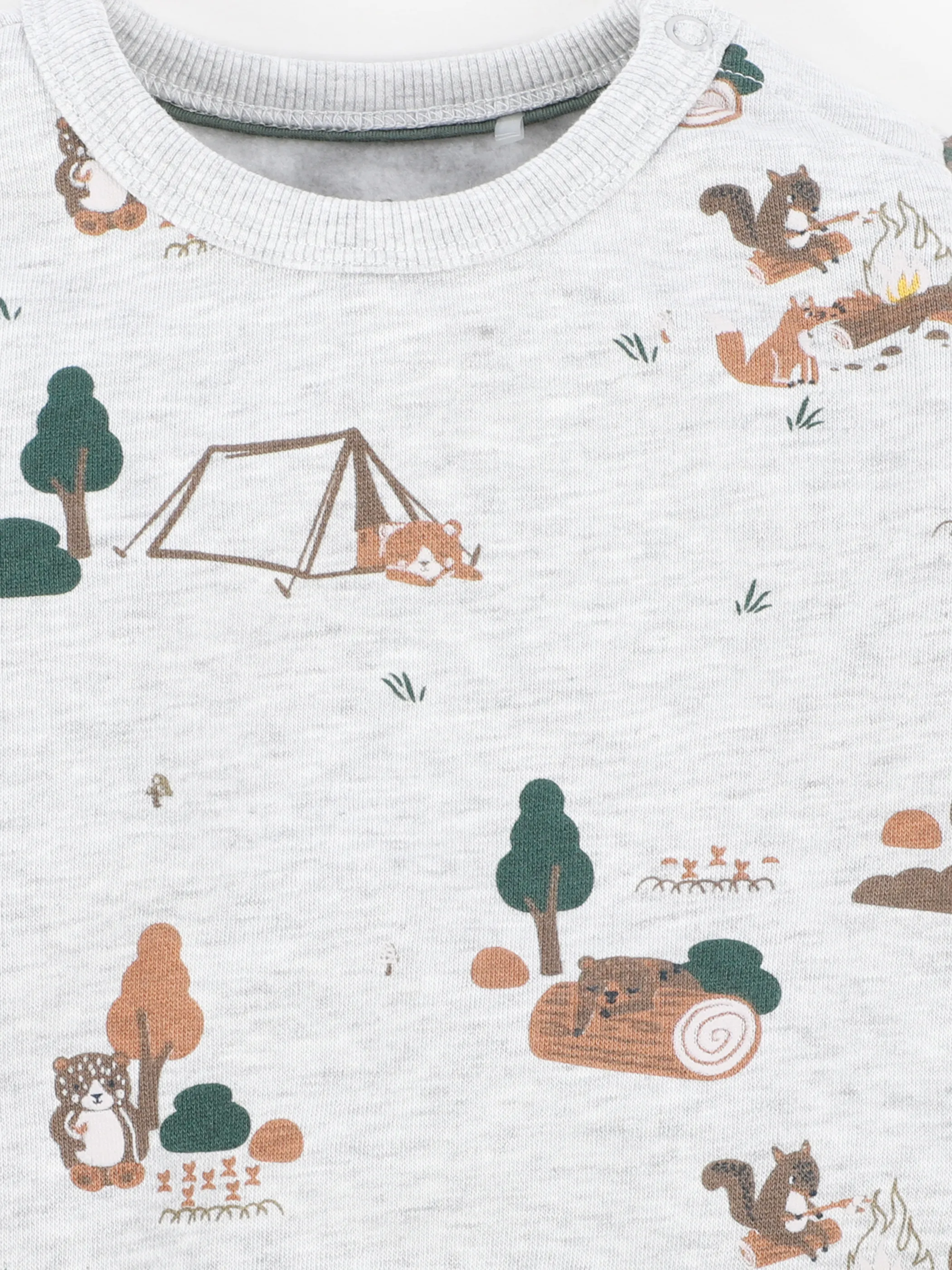 Baby Jungen Sweatshirt mit Alloverprint