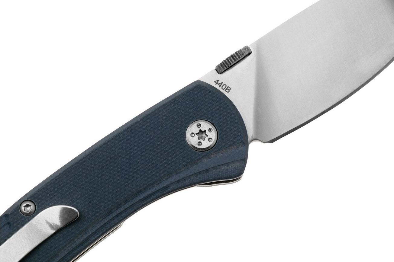 Böker Magnum Huayna Blue 01SC089 Satin 440B, Blue G10, zakmes
