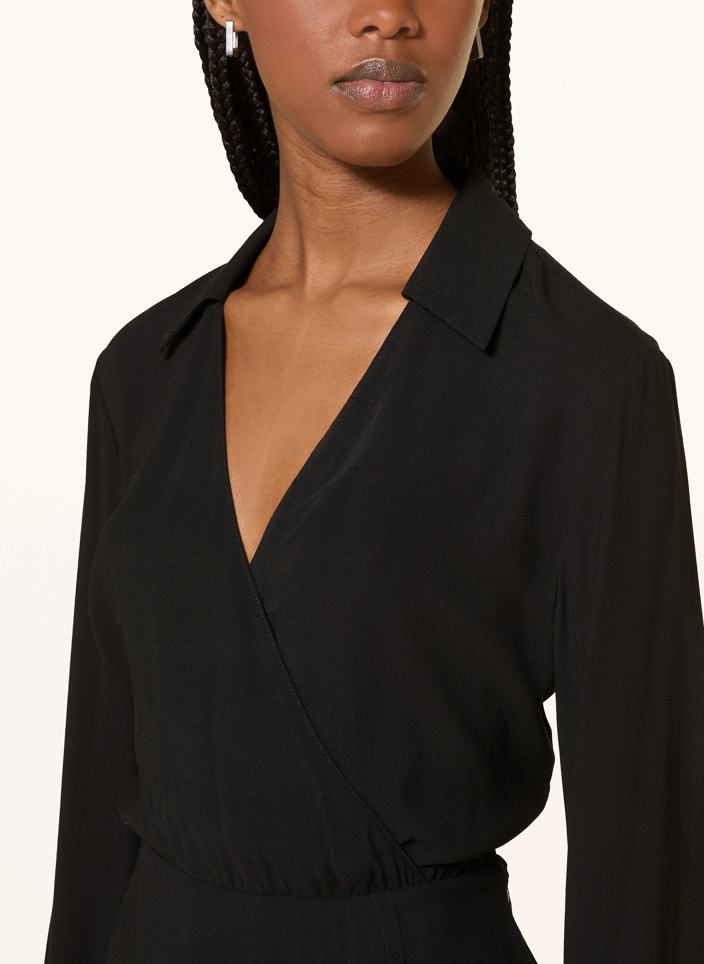 PATRIZIA PEPE Kleid in Wickeloptik