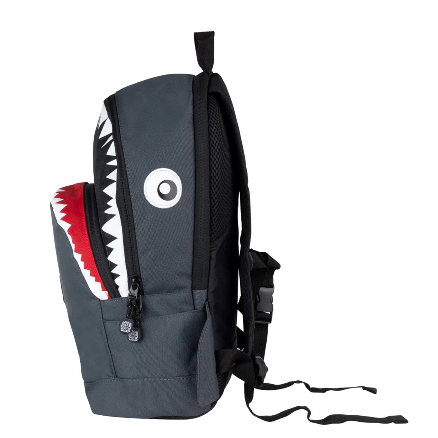 Pick & Pack Shark Shape Backpack M anthracite
