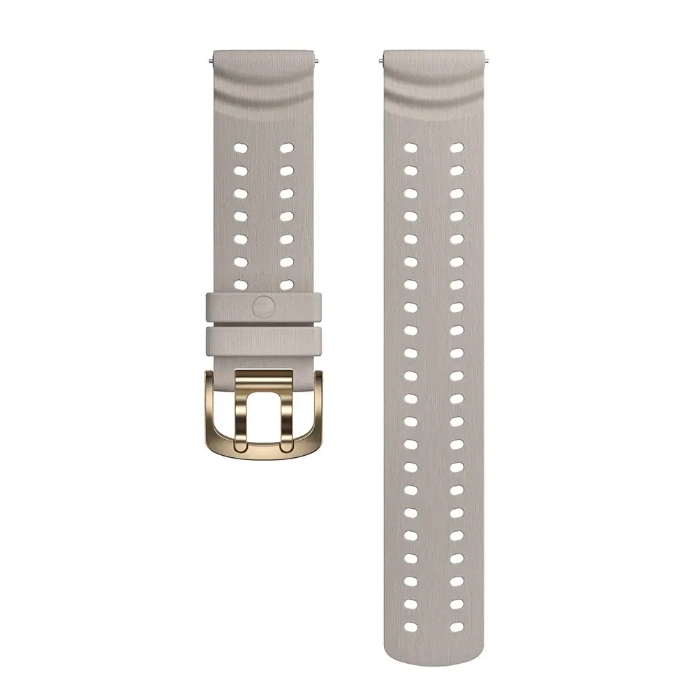 Polar Vantage M3 Polsband 22mm S-L Grijs/Goud