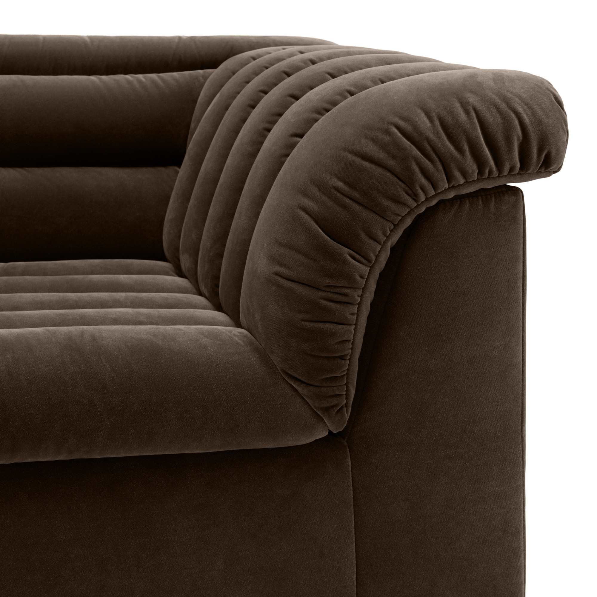 Hoekbank Marilyn royal brown links
