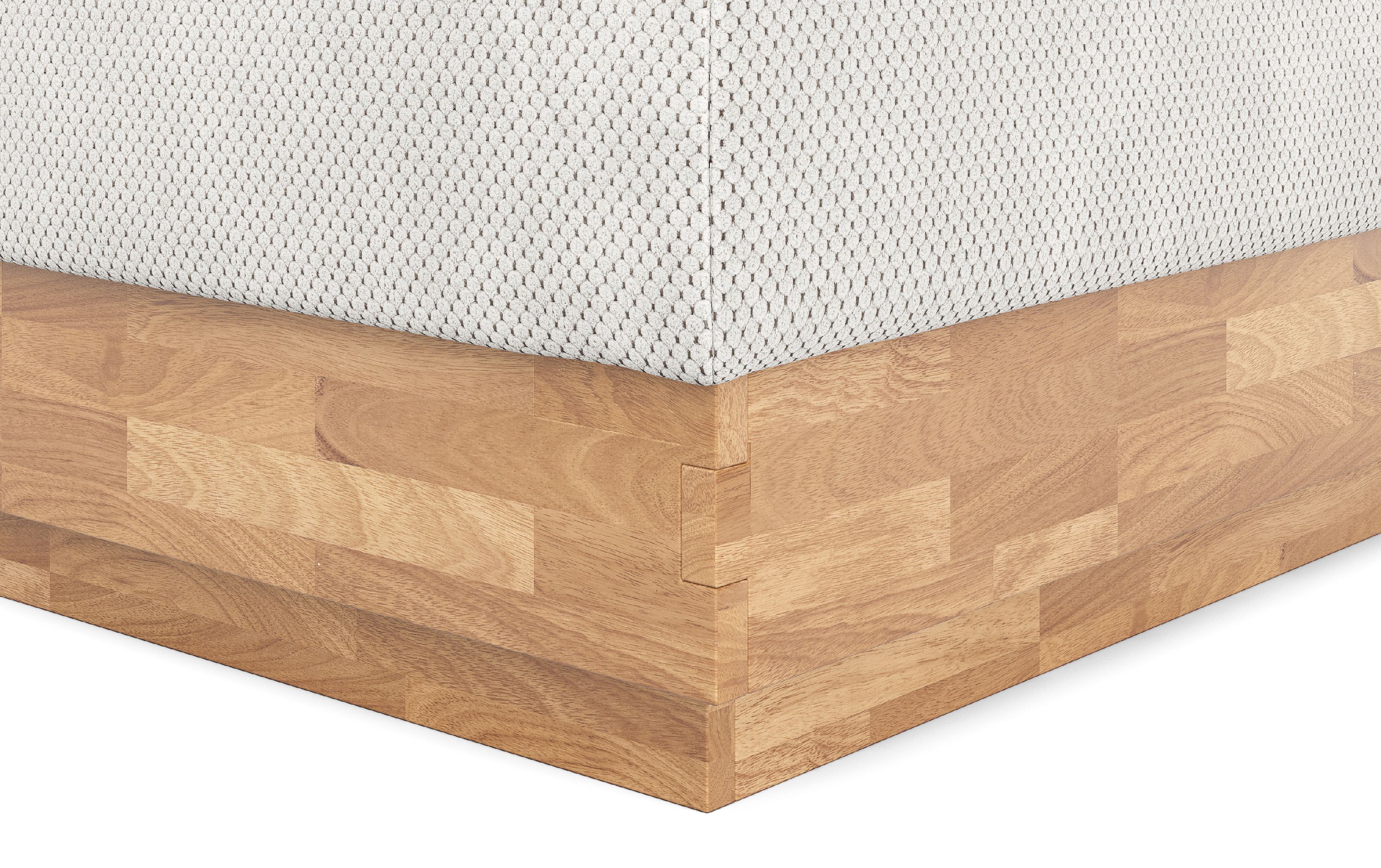 Boxspringbett VALMONDO INCANA 160X200 H2\/H2 creme