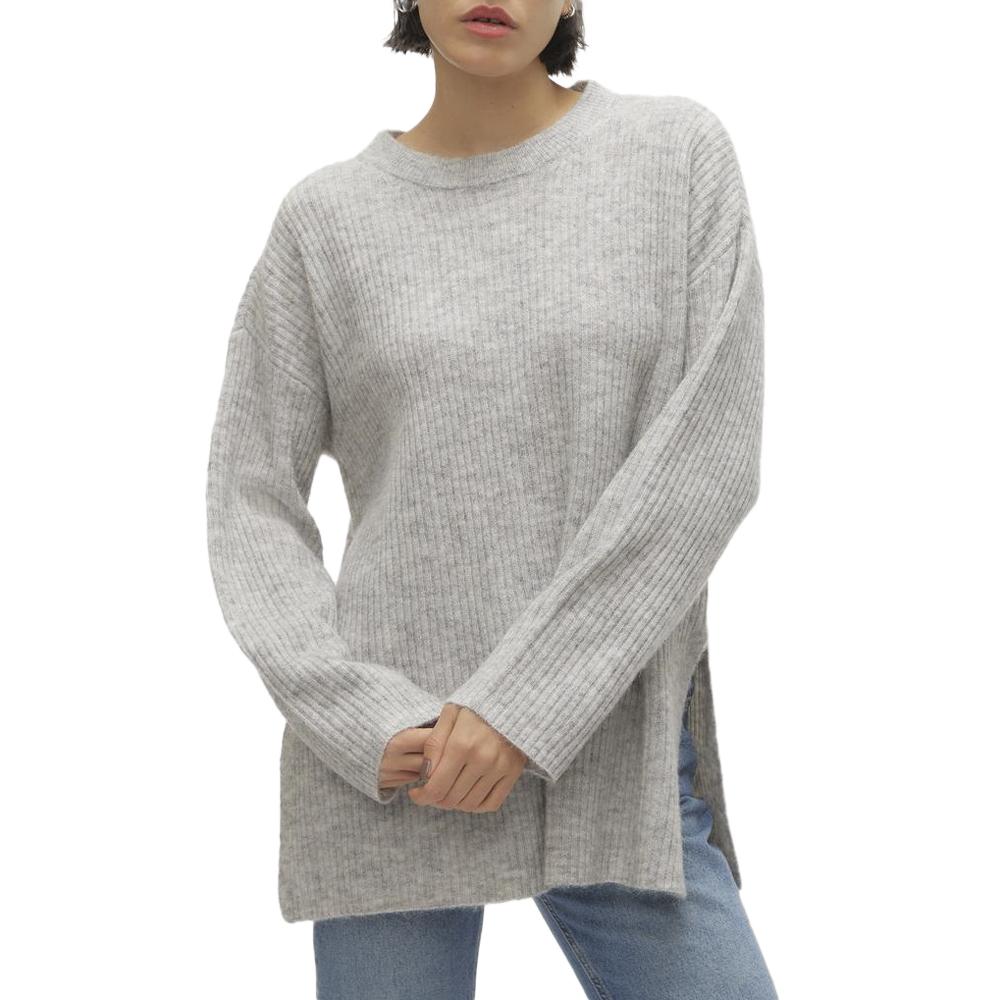 Vero Moda Pull Gris Femme Vero Moda Palma