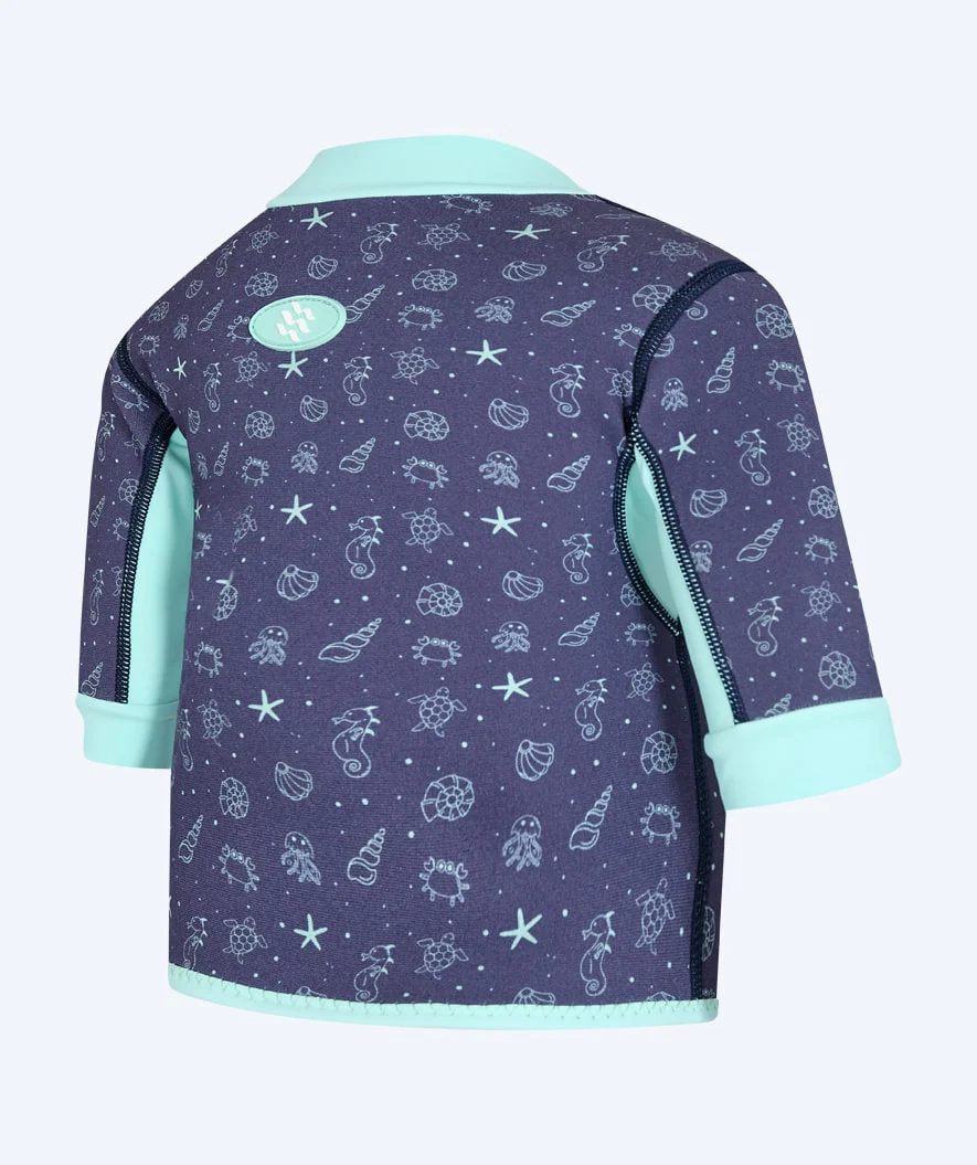 Watery neopren trøje - Baia Top - Atlantic Turquoise