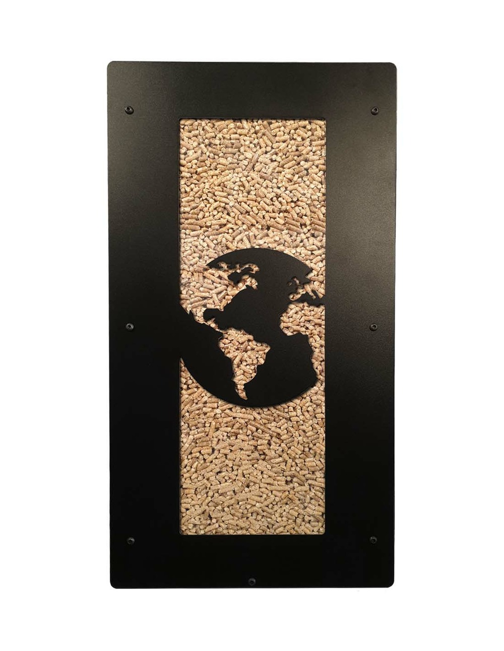 Stockage à granulés de bois 55Kg world noir