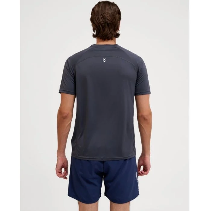 Hummel Herre T-shirts Pulse Workout SS Tee Blå