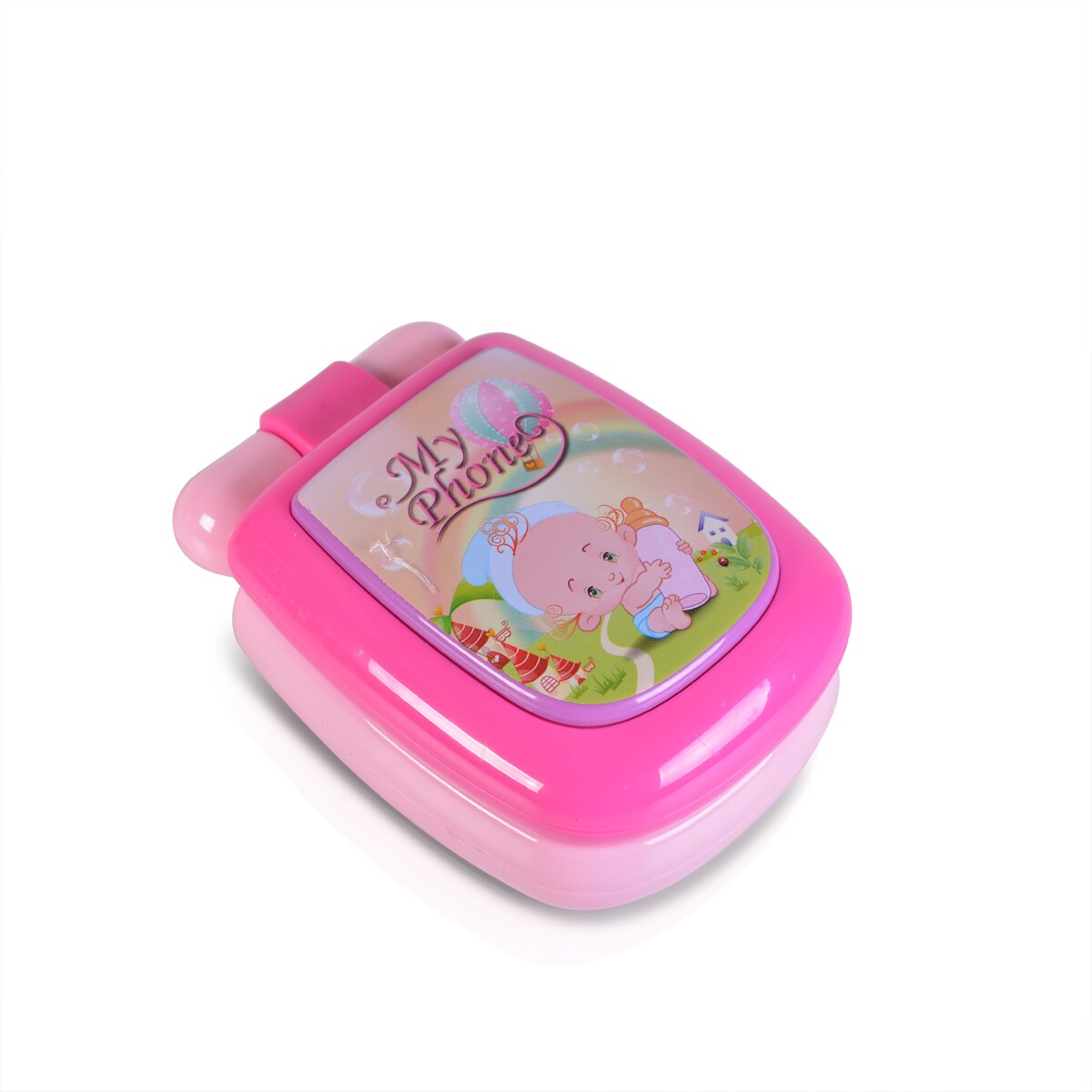 Moni Kinder Musikspielzeug Telefon K999-95G, Tasten, Klingeltöne, ab 12 Monaten rosa