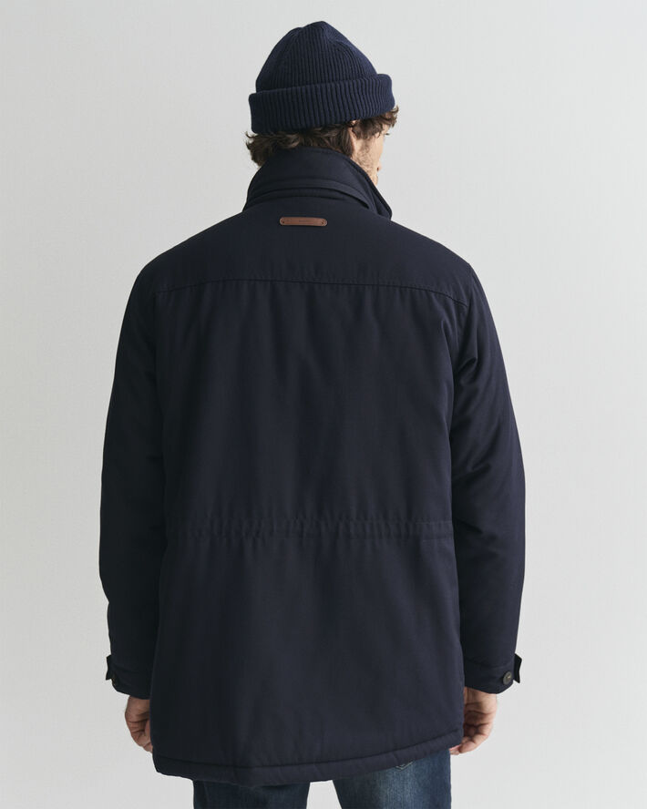 Gant FLANNEL FIELD JACKET Night blue