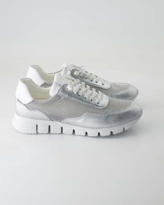 Sioux Mokrunner-D-017 Sneaker in Silber