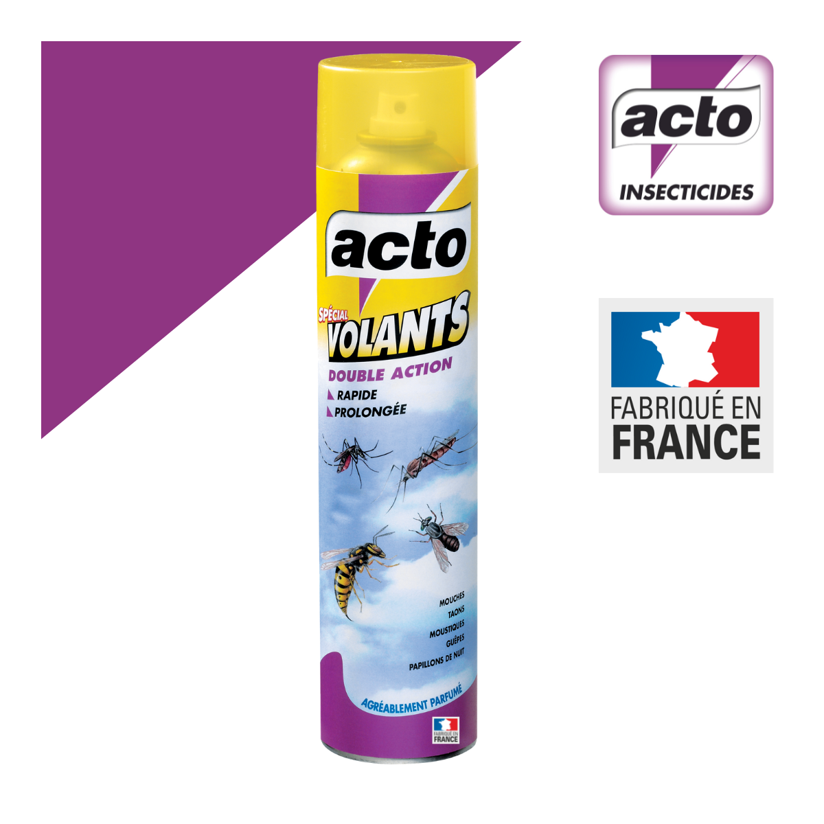 Acto spécial volants double action - aérosol de 600 ml