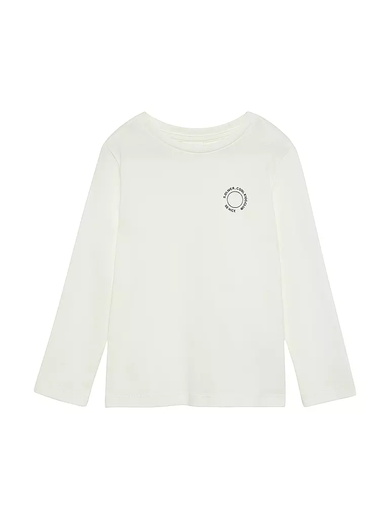 S.OLIVER Jungen Langarmshirt weiss