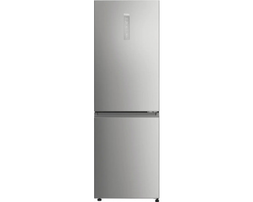 HAIER HDPW3618DNPK koel-vriescombinatie, afmetingen (B x H x D): 59,5 x 185 x 66,7 cm, koelgedeelte: 201 l, vriesgedeelte: 117 l, roestvrij staal