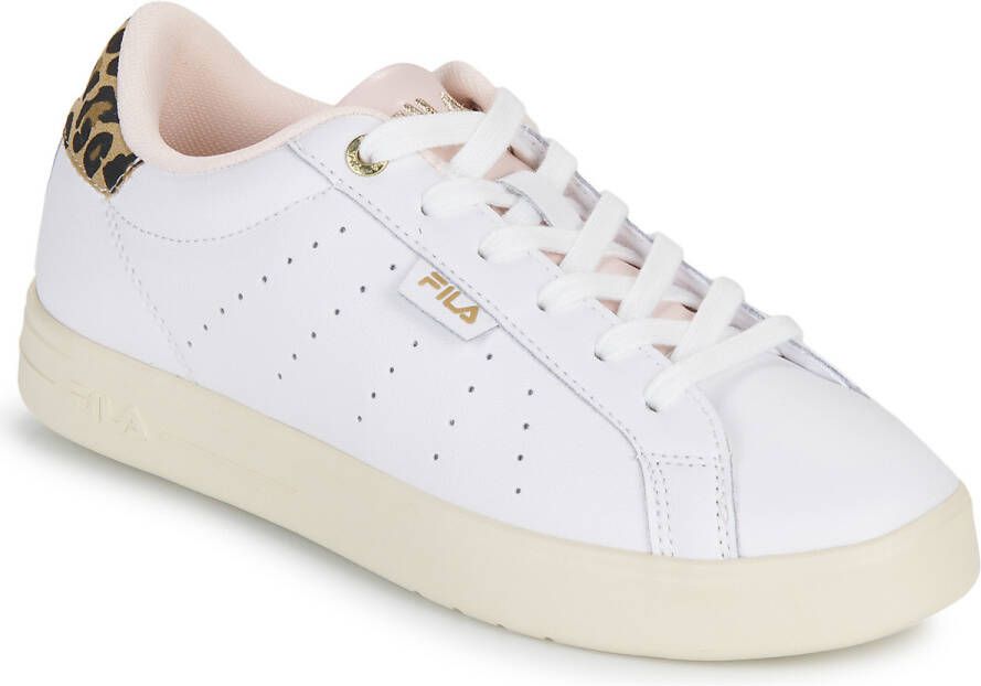 Fila Sportieve Veterschoenen Wit Contrast Logo White Heren