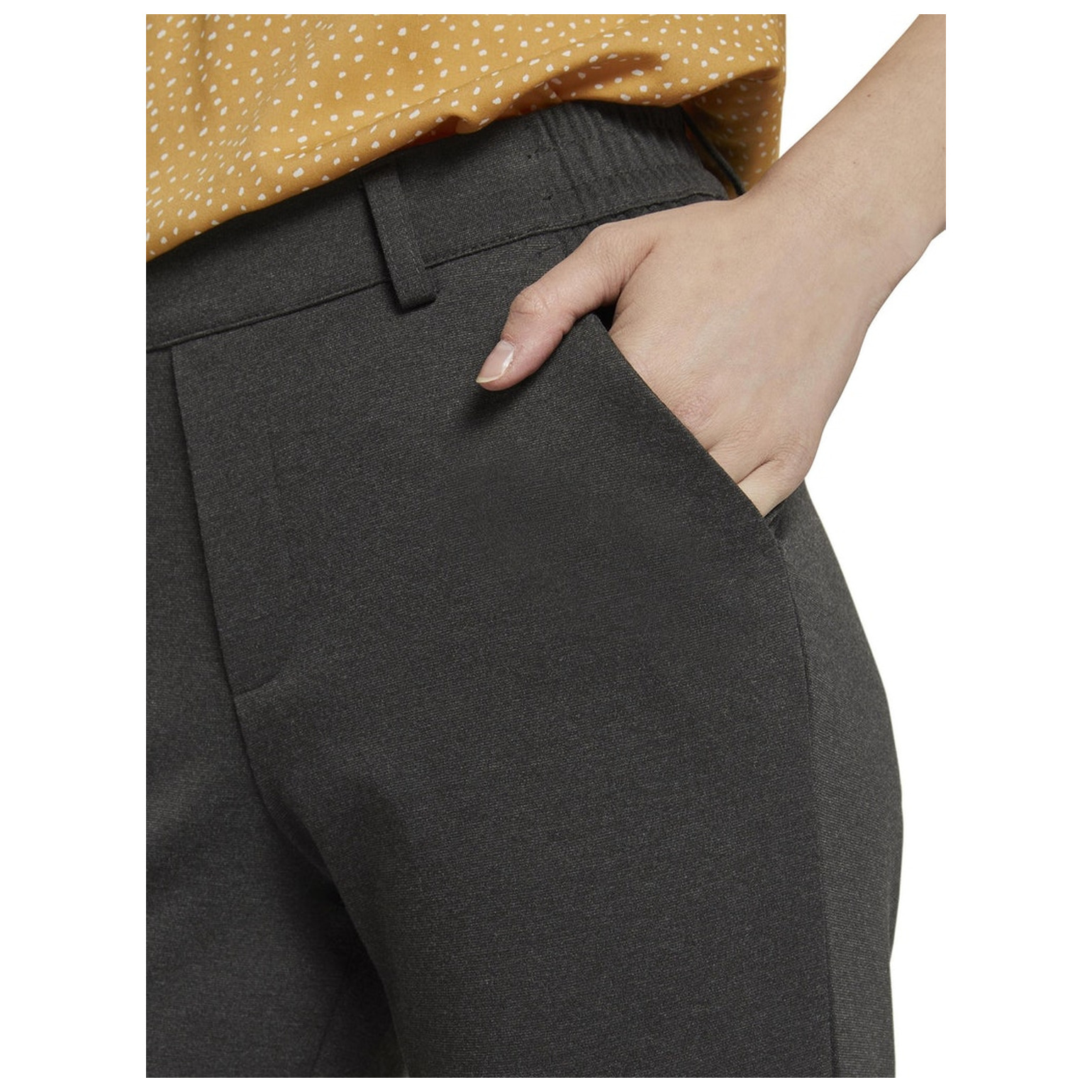 Tom Tailor Denim Constructed knitted pants