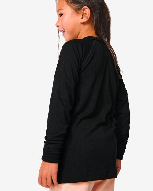t-shirt thermo enfant noir