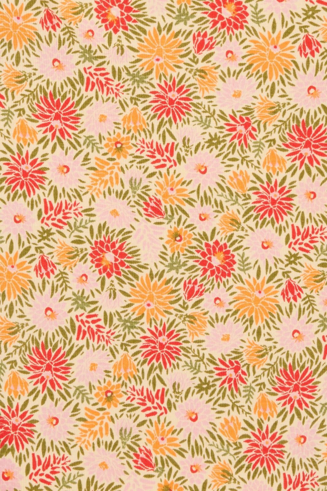 Noppies Baby Longsleeve Manitou - Floral pattern Orange