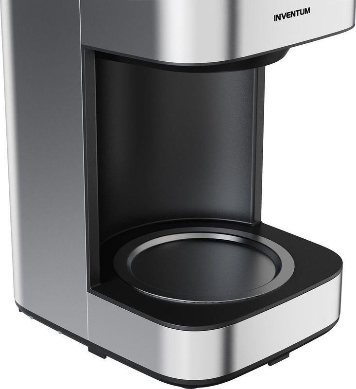 Inventum - KZ812D - Koffiezetapparaat - RVS/Zwart - 1,5 Liter - 12 Kopjes