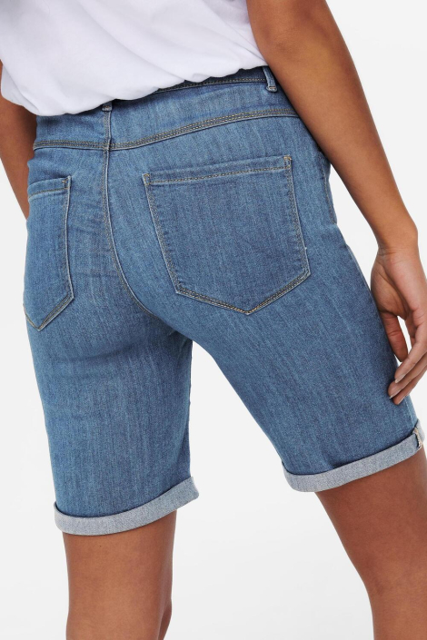 Only blauwe dames korte broek